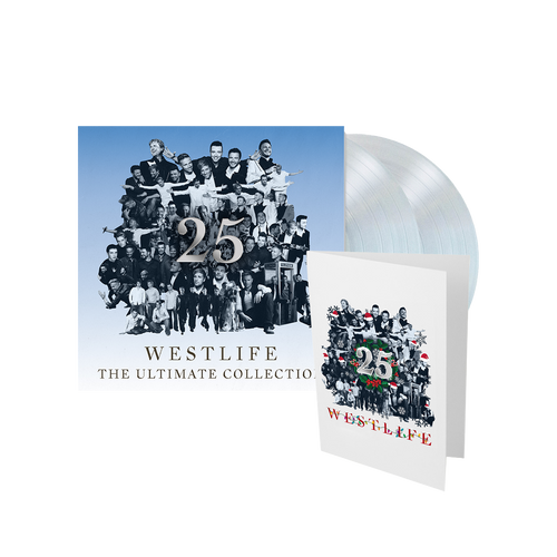 25 - The Ultimate Collection | Deluxe Crystal Clear 2LP – Westlife
