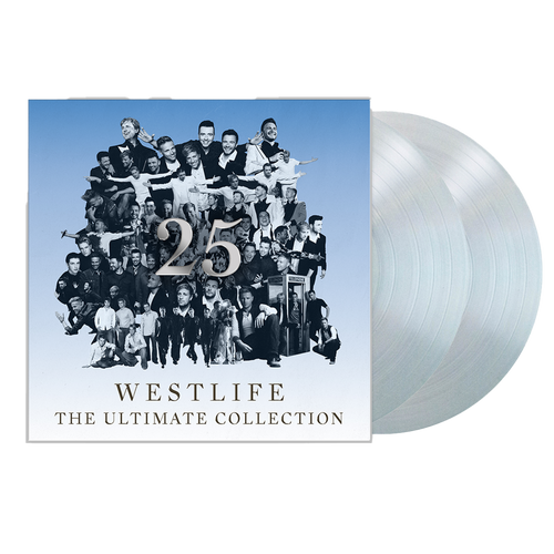 25 - The Ultimate Collection | Deluxe Crystal Clear 2LP – Westlife